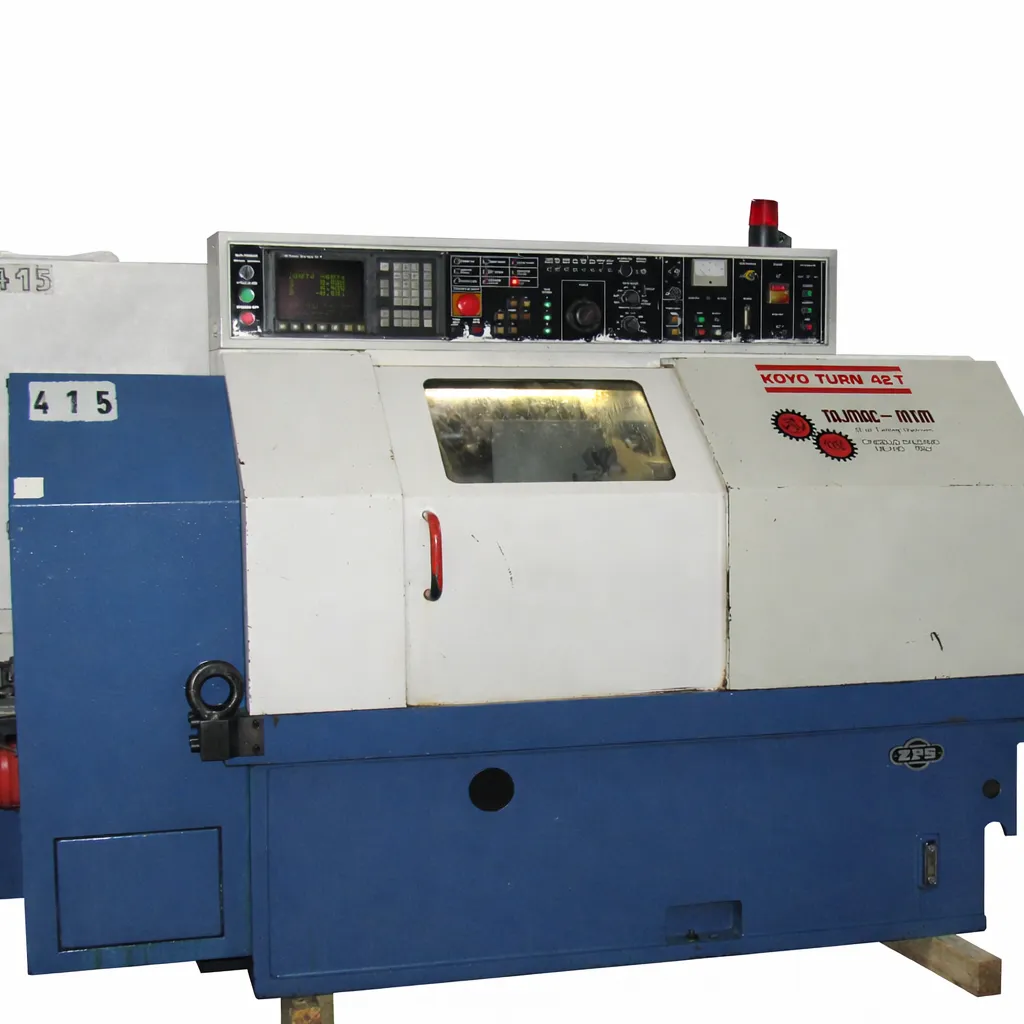 ZPS KOYO 42/2T, CNC lathe with driven tools