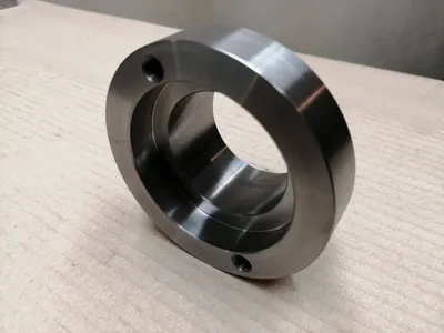 Flange ring with holes