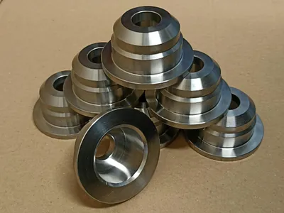 Stepped flanges